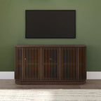 Madia in Legno Massello Plank+Beam Contour con 3 Ante, Mobile TV da 150 cm per Soggiorno