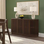 Madia in Legno Massello Plank+Beam Contour con 3 Ante, Mobile TV da 150 cm per Soggiorno