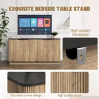 GDFStudio Nicola Moderna Madia Multi-funzionale in Legno da 55 con 4 Ante