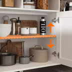 Famapy Table de cuisine mobile multifonctionnelle avec îlot, table de cuisine : Plan de travail pliable et multiples espaces de rangement