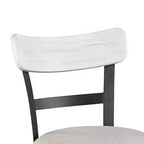 Sgabello da bancone Royal Hampton Swivel 24.5 | Rivetto decorativo | Schienale Curvo