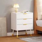 Commode à 4 tiroirs pour chambre à coucher, commode de rangement moderne, unité de rangement avec tiroirs, petite table de chevet cannelée