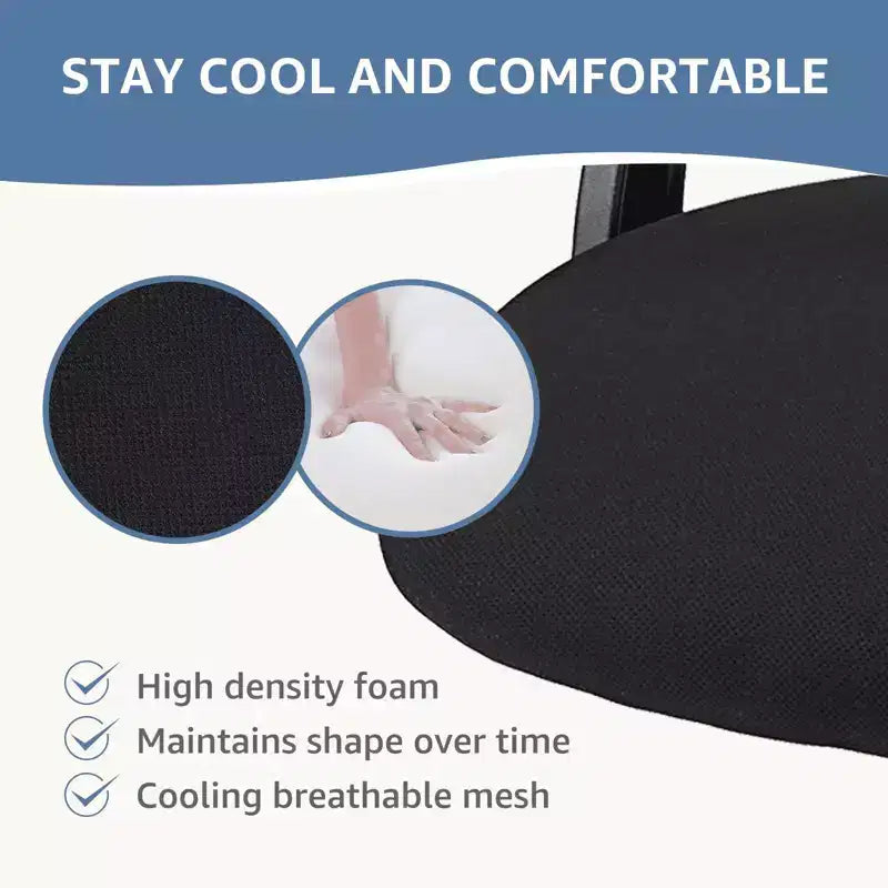 Sedia da ufficio ergonomica MAYEERTY - Schienale alto, ruote, braccioli ribaltabili, regolabile