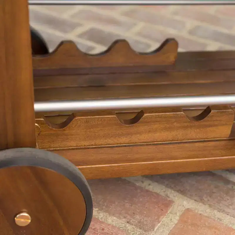 MAYEERTY Îlot de cuisine avec meuble de rangement pour poubelle