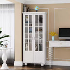 Famapy Libreria Elegante e Versatile - Vetrina per i Tuoi Tesori Letterari e Oggetti Decorativi