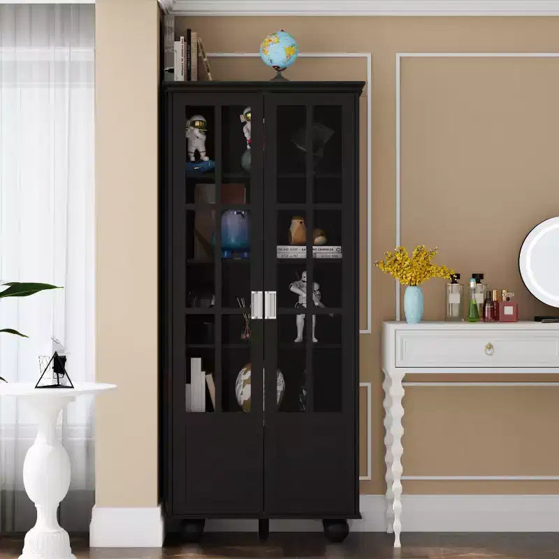 Famapy Libreria Elegante e Versatile - Vetrina per i Tuoi Tesori Letterari e Oggetti Decorativi