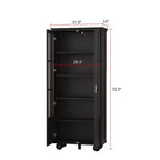 Famapy Libreria Elegante e Versatile - Vetrina per i Tuoi Tesori Letterari e Oggetti Decorativi