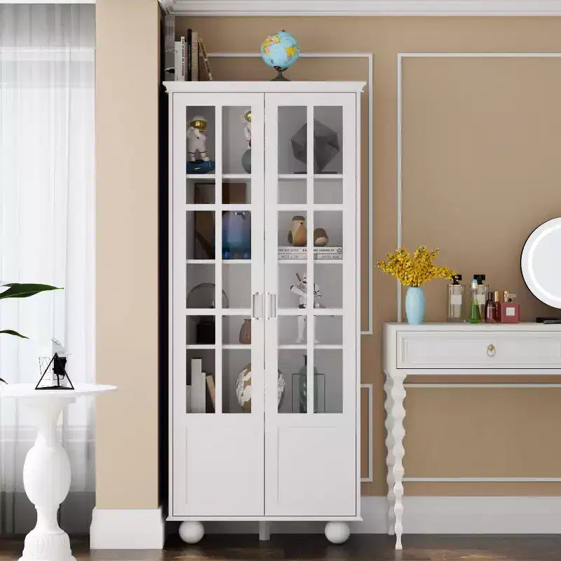 Étagère Famapy – Rangement élégant et polyvalent – Vitrine pour vos trésors littéraires et objets décoratifs