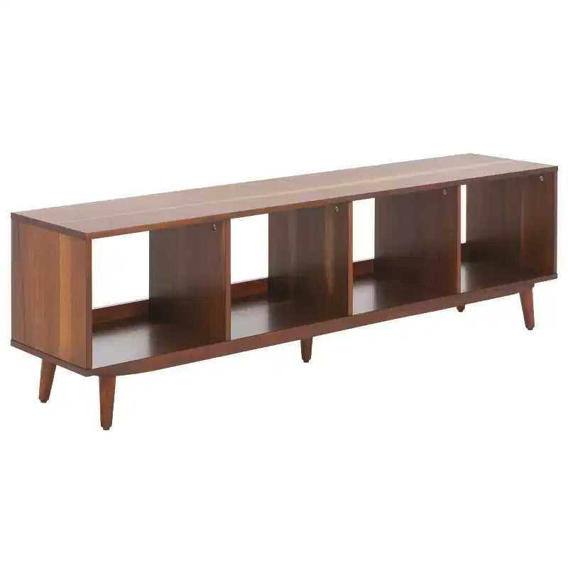 Meuble TV ouvert Cricket 4 - MED5016 - Acacia naturel - Safavieh