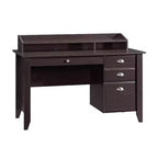 HomeStock 36.26 in.H Black Color Wood Computer Desks with All Purpose Drawer