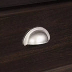 HomeStock Scrivania in legno nero da 36,26 pollici di altezza con cassetto multiuso