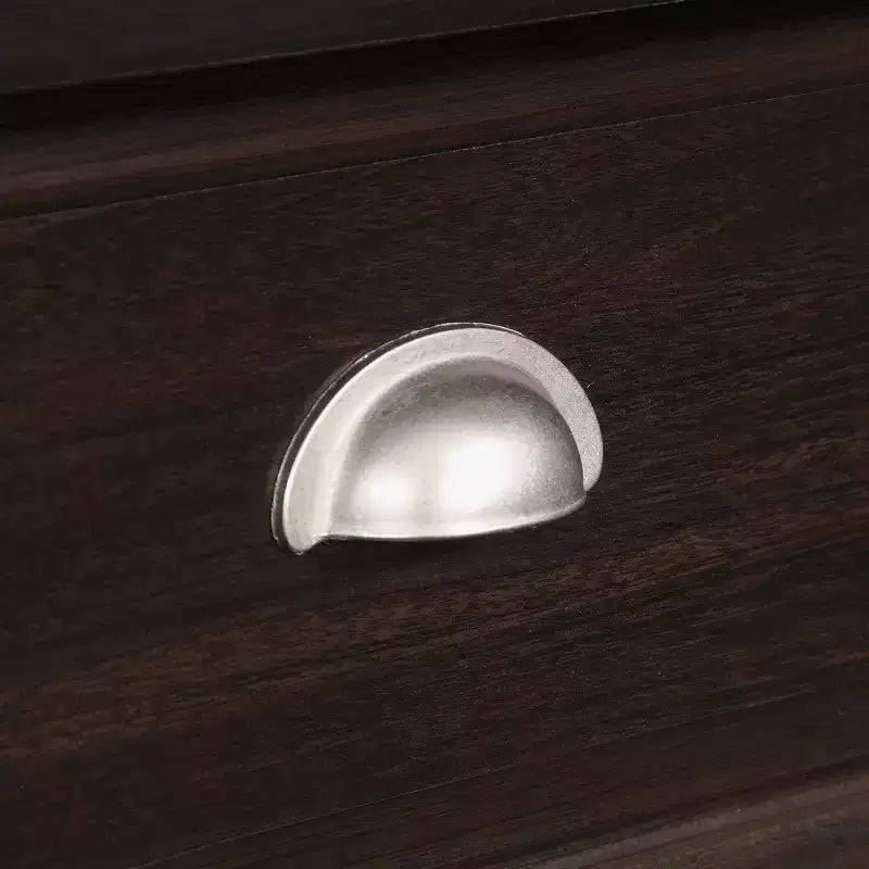 HomeStock Scrivania in legno nero da 36,26 pollici di altezza con cassetto multiuso