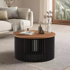 Vatros Round Wooden Coffee Table