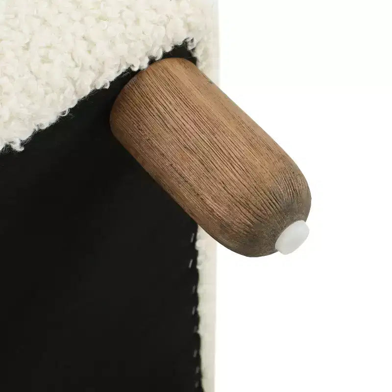 Okak Panca Ottomana Imbottita Confortevole con Gambe in Legno, Sgabello Poggiapiedi Rettangolare Extra Lungo per Camera da Letto, Ingresso, Corridoio