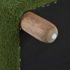Okak Panca Ottomana Imbottita Confortevole con Gambe in Legno, Sgabello Poggiapiedi Rettangolare Extra Lungo per Camera da Letto, Ingresso, Corridoio