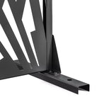 MAYEERTY 72x47 Pannello Paravento per Esterni Nero, Set da 3 Pezzi Divisorio Pieghevole Naturale per Cortile e Giardino
