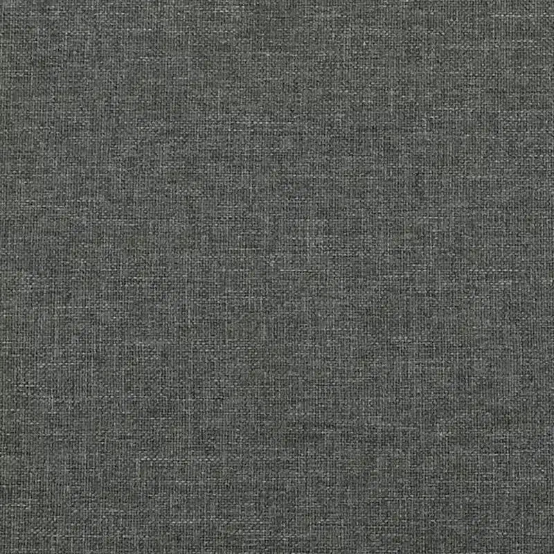 vidaXL Struttura Letto Singolo, Struttura Letto a Piattaforma Rivestita in Tessuto, Grigio Scuro, Materasso Escluso