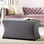 Panca contenitore Aroura - HUD4071 - Grigio - Safavieh Couture