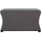 Panca contenitore Aroura - HUD4071 - Grigio - Safavieh Couture