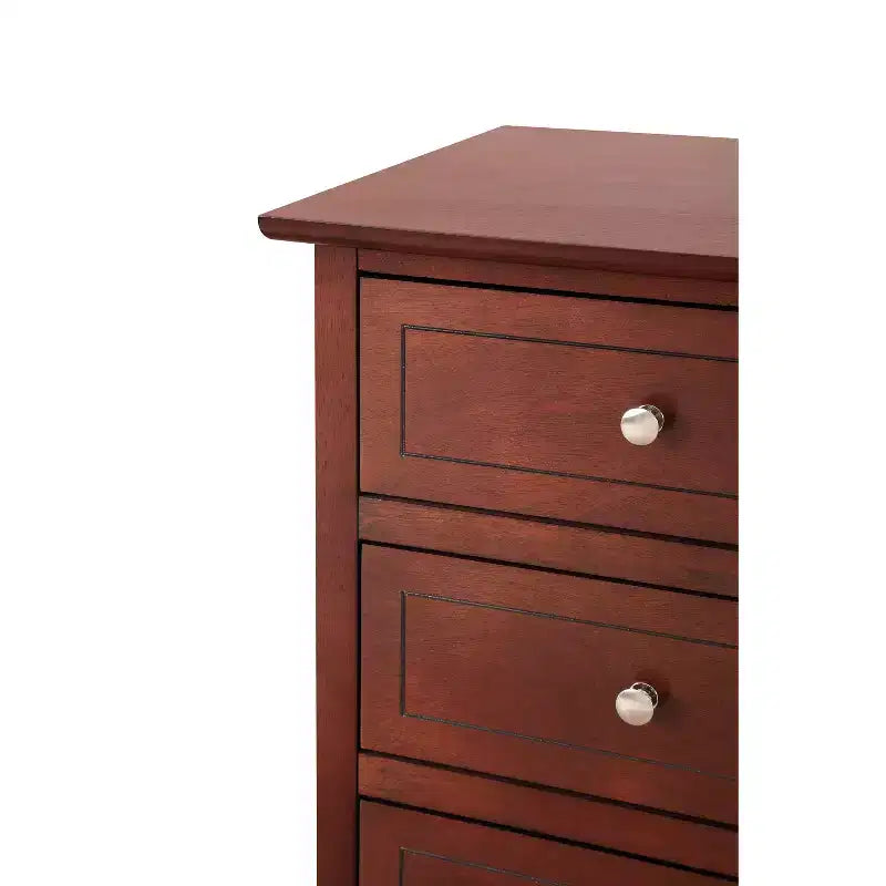 HomeStock Comodino 25A x 19L x 15P, 3 cassetti, Contenitore compatto