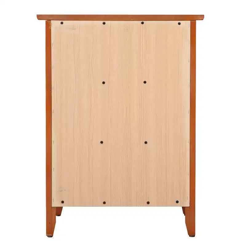 HomeStock Comodino 25A x 19L x 15P, 3 cassetti, Contenitore compatto