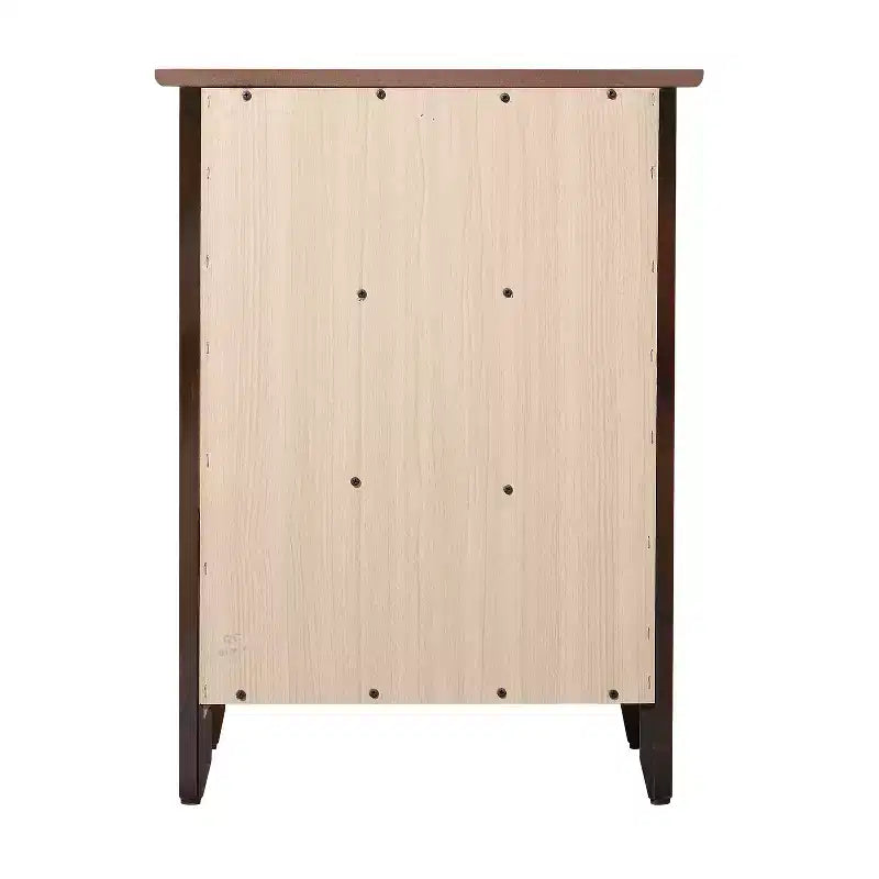 HomeStock Comodino 25A x 19L x 15P, 3 cassetti, Contenitore compatto