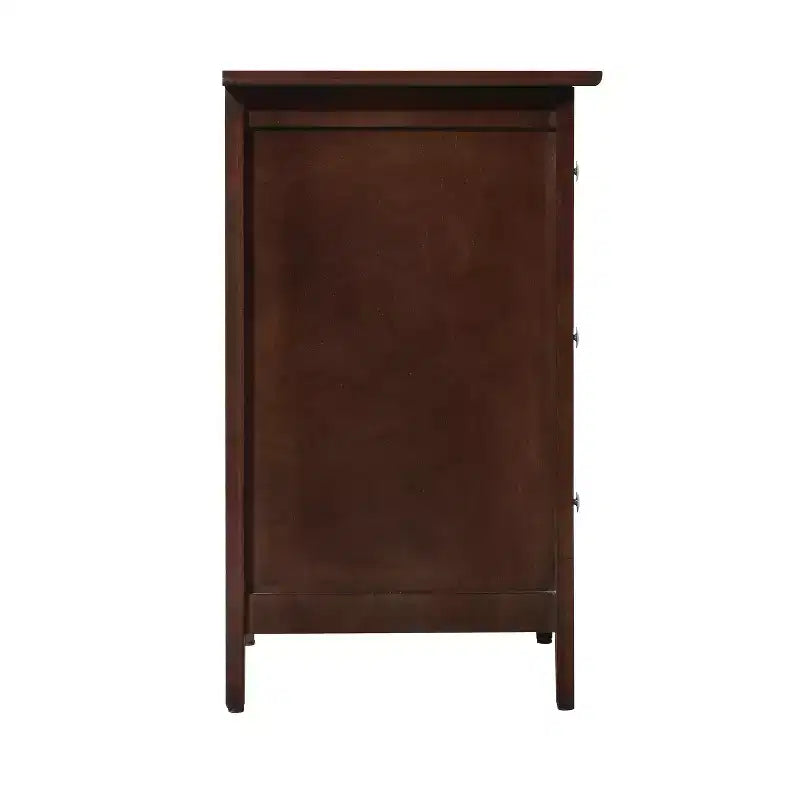HomeStock Comodino 25A x 19L x 15P, 3 cassetti, Contenitore compatto