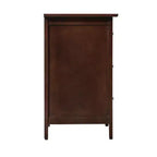 HomeStock Comodino 25A x 19L x 15P, 3 cassetti, Contenitore compatto