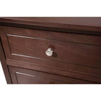 HomeStock Comodino 25A x 19L x 15P, 3 cassetti, Contenitore compatto