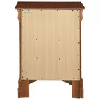 HomeStock Comodino Louis Phillipe 74A x 53L x 41P con Tre Cassetti