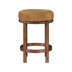 Meridian Furniture, Sgabello da bancone in velluto Monette Saddle