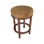 Meridian Furniture, Sgabello da bancone in velluto Monette Saddle