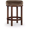 Meridian Furniture,Monette Brown Velvet Counter Stool