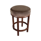 Meridian Furniture, Sgabello da bancone Monette in velluto marrone