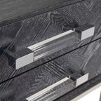 Tavolino Sanford a 2 cassetti - SFV3548B - Rovere Cerato Nero - Safavieh Couture