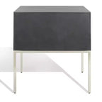 Tavolino Sanford a 2 cassetti - SFV3548B - Rovere Cerato Nero - Safavieh Couture