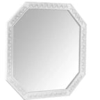 ModernLuxe Toilette con Specchio, Cassetti e Vassoio Portagioie, Tavolo da Trucco Bianco Salvaspazio