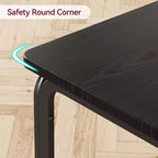 Set Tavolo e Sedie 3 Pezzi per Spazi Piccoli, Sala da Pranzo Cucina, Set Dinette Moderno da Interno per 2 Persone, Set Tavolo da Pranzo Quadrato per Dinette