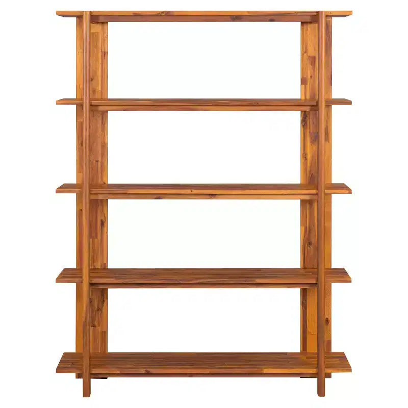 Christopher Knight Home Yuumi Libreria aperta in legno di acacia a 4 ripiani stile rustico