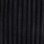 Canapé 4 places en velours côtelé 133 cm, moderne avec ports USB, accoudoirs de rangement dissimulés, porte-gobelets rabattables pour salon, noir