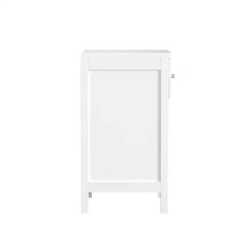 ModernLuxe Comodino per bambini, Comodino in legno, Tavolino da divano bianco con cassetto
