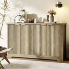 Buffet a Incasso Gustowave con Contenitore, 4 Ante e Ripiani Regolabili