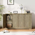 Buffet a Incasso Gustowave con Contenitore, 4 Ante e Ripiani Regolabili