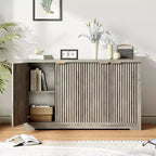 Buffet a Incasso Gustowave con Contenitore, 4 Ante e Ripiani Regolabili