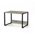 VINGLI Combinable Printer Stand with Storage, Desktop Printer Shelf Under Desk for Fax Machine Copier Scanner (Rustic Gray)