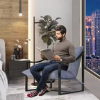 COZONY Modern Accent Chair with Metal Frame, Upholstered Lounge Armchair with Foam Cushion for Living Room, Bedroom