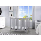 Delta Children Sprout Mini Culla con Altezza Regolabile e Materasso