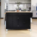 Okak Modrn Kitchen Island with Drop Leaf & Adjustable Shelves,Rolling Kitchen Cart with Wheels & Drawers,Storage Cabinet Folding Dining Table