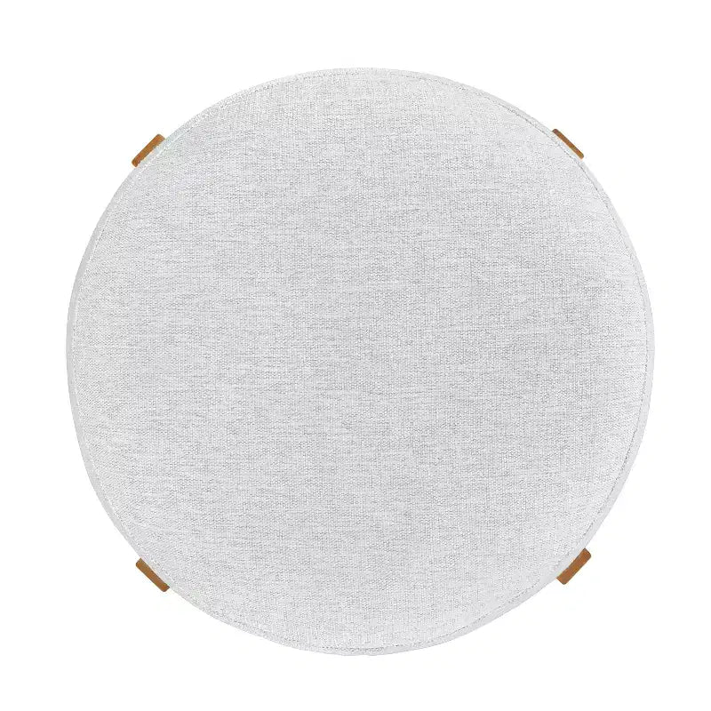 Sgabelli da Bar Rotondi Imbottiti Christopher Knight Home Boylan in Legno di Gomma (Set da 4)