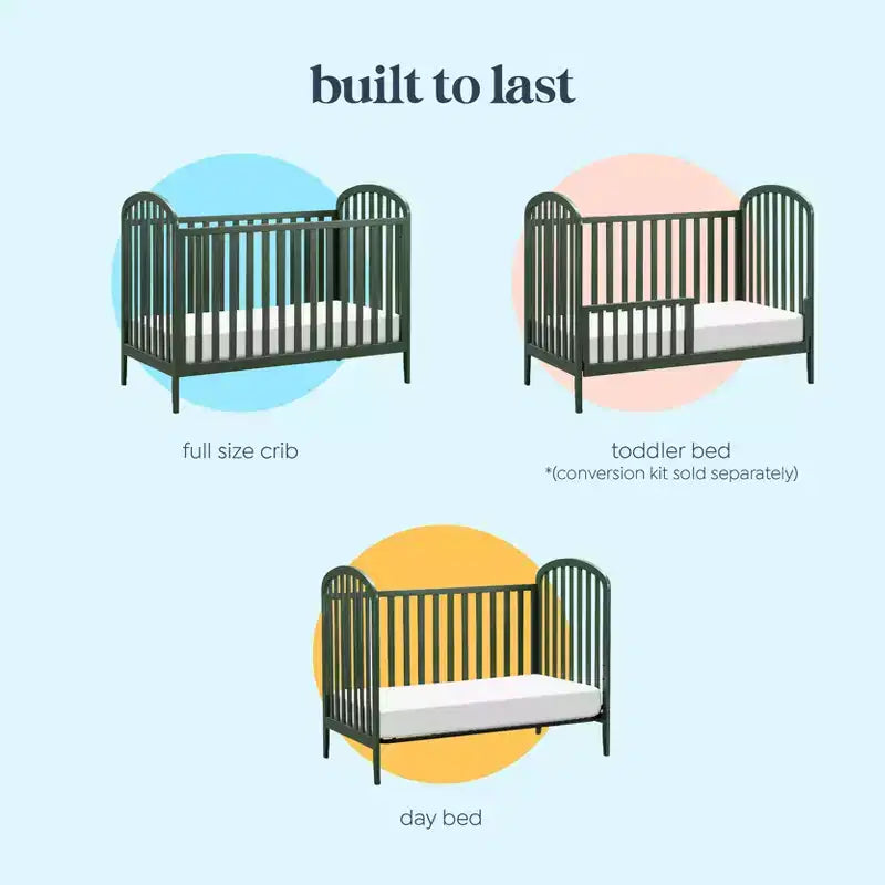 Lettino convertibile 3-in-1 Beau daVinci